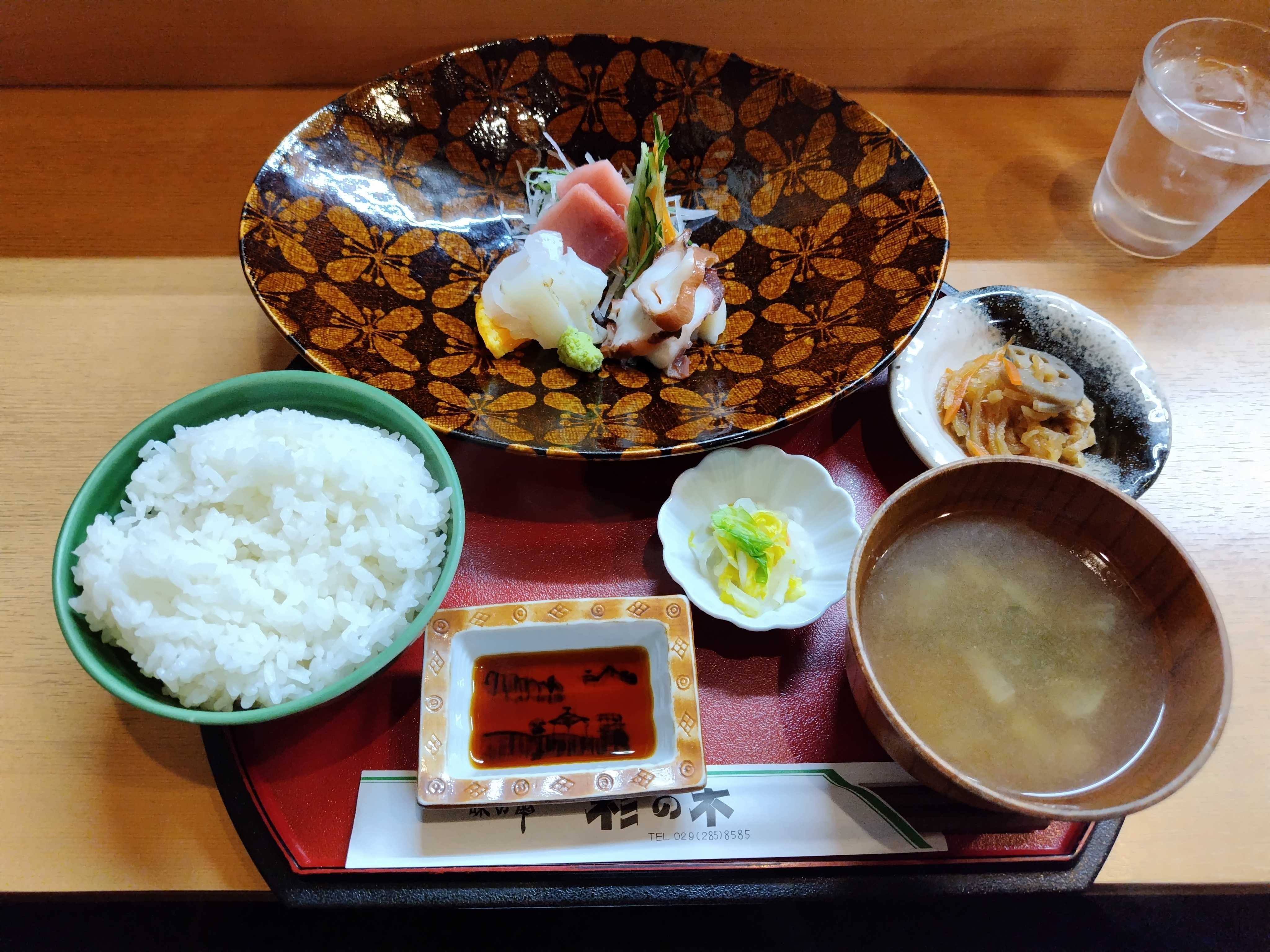 刺身盛り合わせ定食